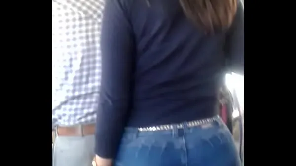 Best rich buttocks on the bus mega Clips