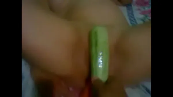 Bedste Fucking wife with vegetables mega klip
