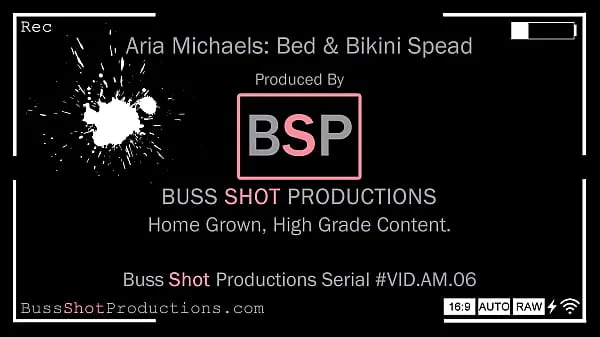 Best AM.06 Aria Michaels Bed & Bikini Spread Preview mega Clips