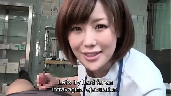 En İyi Subtitled CFNM Japanese female doctor gives patient handjob Mega Klipler