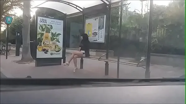 Bedste bitch at a bus stop mega klip