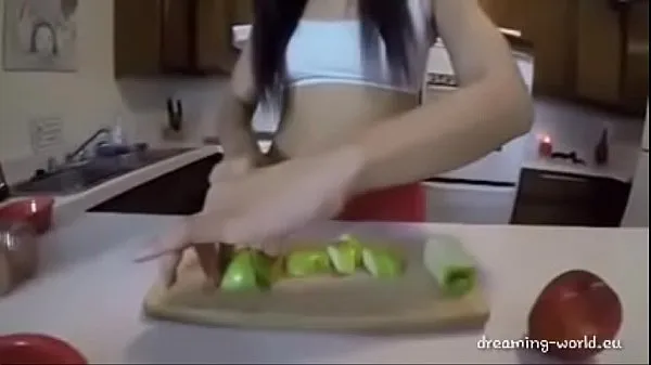 Mejores sexo lésbico joven en la cocina megaclips