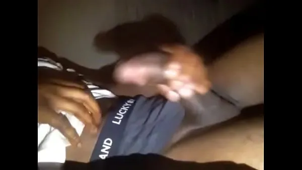 Black man Jacks off huge cock Klip mega terbaik