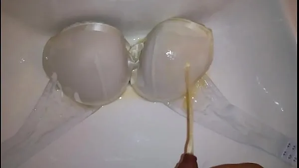 piss cum soaked satin bra mega clip hay nhất