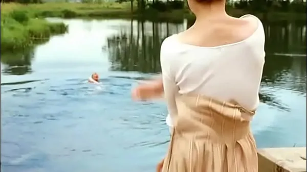 Mejores Irina Goryacheva desnuda nadando en el lago megaclips