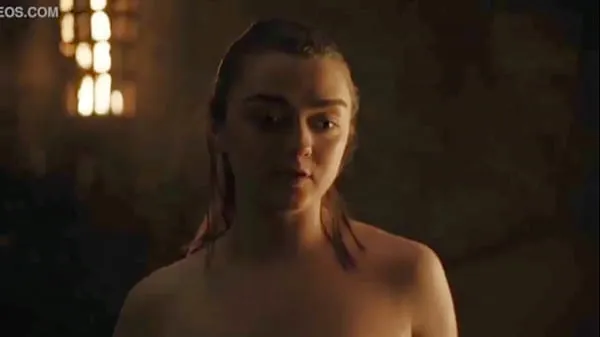 सर्वोत्तम Maisie Williams/Arya Stark Hot Scene-Game Of Thrones मेगा क्लिप्स