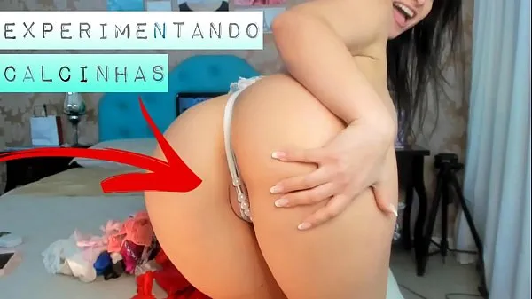 Melhores latina sexy experimentando uma calcinha mega clipes