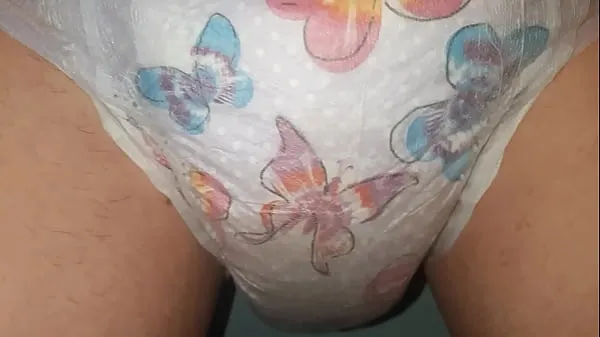 Beste Teen floods pink pullup diaper megaklipp