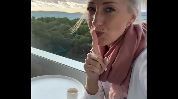 Best I fingered myself to orgasm on a public hotel balcony in Mallorca mega Clips