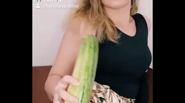 Best Me when I want to stick a huge cucumber...... follow me on the t. .mimi mega Clips