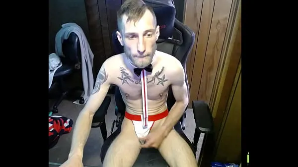 Τα καλύτερα Straight Stoner Cam model Solo Jerk mega κλιπ