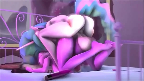 Meilleurs MLP Futa : Celestia X Twilight méga-clips