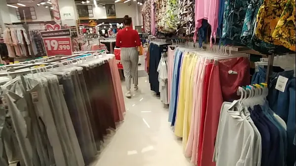 Best I chase an unknown woman in the clothing store and show her my cock in the fitting rooms mega Clips