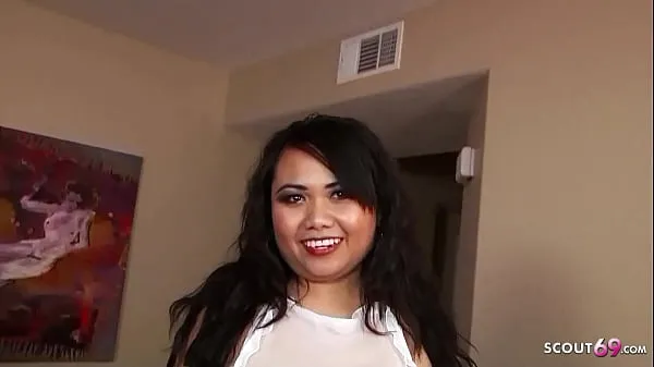 Nejlepší Midget Latina Maid seduce to Rough MMF Threesome Fuck mega klipy