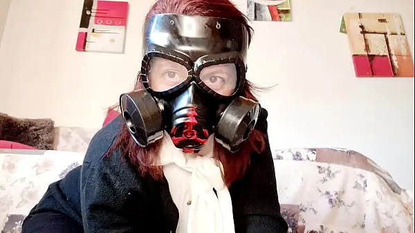 بہترین Orgasm with super fetish gas mask ready to enjoy with me میگا کلپس