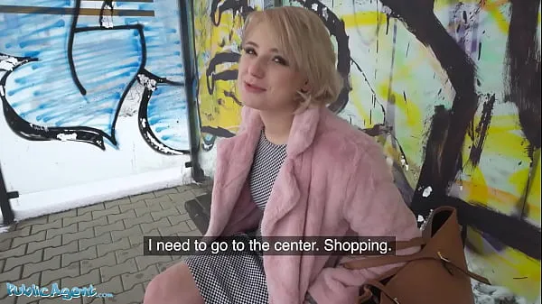 Najlepsze Public Agent Short hair blonde amateur teen with soft natural body picked up as bus stop and fucked in a basement with her clothes on by guy with a big cock ending with facial cumshot megaklipy