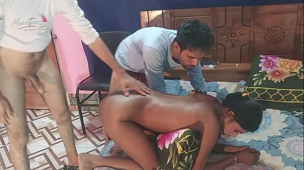 Best First time sex desi girlfriend Threesome Bengali Fucks Two Guys and one girl , Hanif pk and Sumona and Manik mega Clips