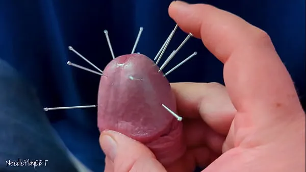 Bästa Ruined Orgasm with Cock Skewering - Extreme CBT, Acupuncture Through Glans, Edging & Cock Tease megaklippen