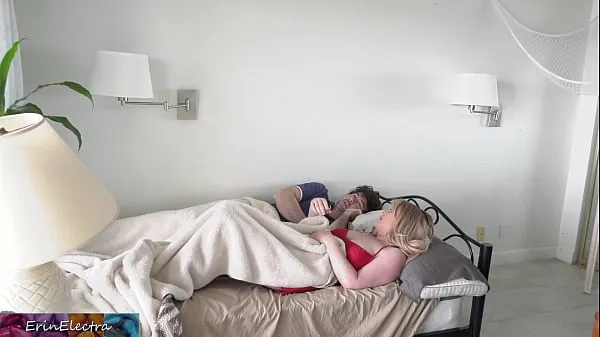 Best Stepmom shares a single hotel room bed with stepson mega Clips