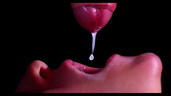 Best CLOSE UP: BEST Milking Mouth for your DICK! Sucking Cock ASMR, Tongue and Lips BLOWJOB DOUBLE CUMSHOT -XSanyAny mega Clips