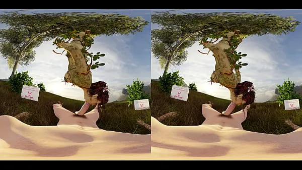 VReal 18K Poison Ivy Spinning Blowjob - CGI Klip mega terbaik