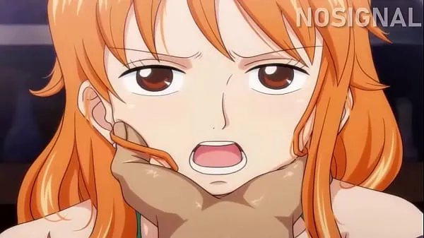 Mejores Nami has her mouth filled megaclips