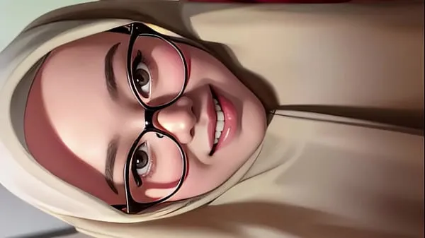 A legjobb hijab girl shows off her toked mega klipek